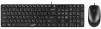 Комплект клавіатура та миша Genius SlimStar C-126, EN/UKR/RU, чорний - 8