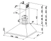 Витяжка Faber купольні, 90см, 718м.куб/год, Value Pb X A90, нерж - 2