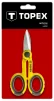 Ножиці універсальні TOPEX, тримач прогумований, 140мм - 2
