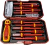 Викрутки Tolsen VDE діелектричні, PH, PZ, Torx, CrV, кейс, набір 13шт - 2