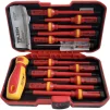 Викрутки Tolsen VDE діелектричні, PH, PZ, Torx, CrV, кейс, набір 13шт - 3