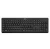 Клавіатура мембранна HP 230, 106key, WL, EN/UK, чорний - 1