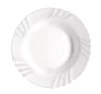 Тарілка супова Bormioli Rocco Ebro, d24см, опалове скло, білий - 1