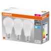 Набір ламп 3шт OSRAM LED E27 8.5Вт 4000К 806Лм A60 - 1
