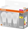 Набір ламп 3шт OSRAM LED E27 13Вт 2700К 1520Лм A60 - 3