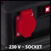 Генератор бензиновий Einhell TC-PG 10/E5, 230В, 0.68/0.8кВт, ручний стартер, 18.8кг - 4