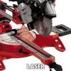 Пила торцовочна Einhell TC-SM 2534/1 Dual з протяжкою 2100Вт диск 250мм 14.3кг лазер - 4