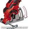 Пила дискова Einhell TC-CS 89 600Вт 89х10мм 1.98кг - 3