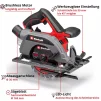 Пила дискова акумуляторна Einhell TP-CS 18/165 Li BL-Solo 18В 5000об/хв 165х20мм 2.95кг без АКБ та ЗП - 6