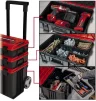 Модульна система для інструменту Einhell E-Case Tower, на коліщатках, 3 ящики модуля, 64.5х48х42.5см - 6