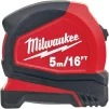 Рулетка Milwaukee Pro Compact, 5м/16фтх25мм, з фіксатором змотування, АБС-пластик - 2