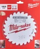 Диск пиляльний Milwaukee по дереву 165x1.6-24T - 2