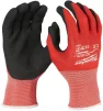 Рукавички робочі Milwaukee, нітрилове покриття, smartswipe, р.11, червоно чорні - 4