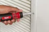 Викрутка Milwaukee з тріскачкою, 7 насадок, руків'я двокомпонентне, PH1, PH2, PZ1, PZ2, Torx15, Torx20, SL5.5, 152мм, сталь CrV - 6