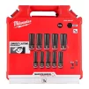 Набір торцевих головок Milwaukee, ударні, 1/2"", 10-24мм, кейс, 10шт - 4