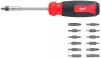 Викрутка Milwaukee, 27 насадок, руків'я двокомпонентне, Hex, PH, SL, PZ, Torx, сталь CrV - 9