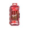 Набір свердел по металу Milwaukee RedHEX Shockwave HSS-TiN, 3-10мм, кейс, 10шт - 7