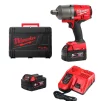 Гайковерт ударний акумуляторний Milwaukee M18 ONEFHIWF34-502X 18В АКБ 2х5А·год 2034Нм 0-1800об/хв 3/4" ЗП M12-18FC кейс 3.5кг - 5