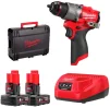 Шурупокрут-дриль акумуляторний Milwaukee M12 FPD2-402X 12В 2х4А·год 45Нм 450·1550об/хв ЗП M12 кейс 1.4кг - 17