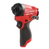 Гвинтоверт ударний акумуляторний Milwaukee M12 FID2-0 12В 170Нм 3600об/хв 1/4" 1.09кг без АКБ та ЗП - 1