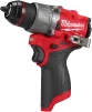 Набір із двох акумуляторних інструментів Milwaukee M12 FPP2A2-402X шурупокрут-дриль M12 FPD2-0 гвинтоверт M12 FID2-0 акб М12 2х4А·год ЗП C12C кейс - 16