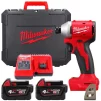 Гвинтоверт ударний акумуляторний Milwaukee M18 BLIDRC-402C 18В АКБ 2х4А·год 190Нм 0-3600об/хв ЗП M12-18C кейс 1.3кг - 8