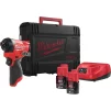 Гвинтоверт ударний акумуляторний Milwaukee M12 FID2-202X 12В АКБ 2х2А·год 170Нм 0-4000об/хв 1/4" жилет кейс - 1