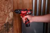 Шурупокрут-дриль акумуляторний Milwaukee M12 BPD-202C 12В 2х2А·год 30Нм 0·1500об/хв ЗП C12C жилет кейс 1.2кг - 2