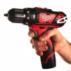 Шурупокрут-дриль акумуляторний Milwaukee M12 BPD-202C 12В 2х2А·год 30Нм 0·1500об/хв ЗП C12C жилет кейс 1.2кг - 11