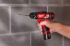 Шурупокрут-дриль акумуляторний Milwaukee M12 BPD-202C 12В 2х2А·год 30Нм 0·1500об/хв ЗП C12C жилет кейс 1.2кг - 5