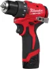 Шурупокрут-дриль акумуляторний Milwaukee M12 BLDDRC-202C 12В 2х2А·год 40Нм 0-550-1700об/хв ЗП C12C кейс 1.2кг - 5