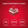 Клавіатура механічна HyperX Alloy Origins 60 61key, Red, USB-A, EN/RU, RGB, чорний - 8