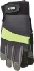 Рукавички робочі Ryobi RAC811L, захист від порізів, вологозахист, р.L, сіро-жовтий - 2
