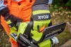 Рукавички робочі Ryobi RAC258M, козяча шкіра, захист від порізів, р.M, чорно-жовтий - 4