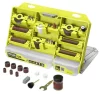 Комплект приладдя Ryobi RAR800K-120 1/8" для міні дриля гравера реноватора кейс 120шт - 1