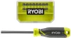 Викрутка Ryobi RHSDM1701, битотримач 1/4", 100мм, 16 біт, SL,PH,PZ,Torx, кейс - 5
