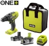 Шурупокрут-дриль ударний акумуляторний Ryobi ONE+ R18PD3-242S 18В 1х2А·год 1х4А·год ЗП 50Нм 500·1800об/хв 1.3кг сумка - 4