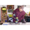 Фен будівельний акумуляторний Ryobi ONE+ R18HG-0 18В 0-470°C 170л/хв 0.6кг без АКБ та ЗП - 3