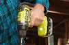 Шурупокрут-дриль акумуляторний Ryobi ONE+ RDD18-1C20S 18В 1х2А·год ЗП 52Нм 450·1750об/хв 1.1кг сумка - 5