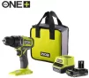 Шурупокрут-дриль акумуляторний Ryobi ONE+ RDD18-1C20S 18В 1х2А·год ЗП 52Нм 450·1750об/хв 1.1кг сумка - 9