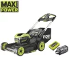 Газонокосарка акумуляторна Ryobi Max Power RY36LMXSP53A-160 36В акб 1х6А·год 53см 70л 20-100мм самохідна 30кг - 2