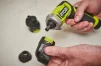 Викрутка акумуляторна Ryobi USB Lithium RSD4-120T 4В 1х2А·год 5Нм 200об/хв 10 біт 0.31кг кейс - 6