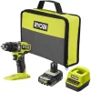 Шурупокрут-дриль акумуляторний Ryobi ONE+ HP RPD18C1-1C20G 18В 1х2А·год ЗП 60Нм 450·1700об/хв 0.95кг сумка - 7