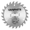 Диск пильний Graphite по дереву, 150х10мм, 1.6мм, 24 зубів - 1