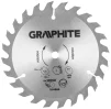 Диск пильний Graphite по дереву, 150х10мм, 1.6мм, 24 зубів - 7
