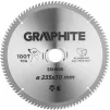 Диск пильний Graphite по люмінію, 235х30мм, 100 зубів - 2