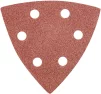 Шліфувальний папір трикутний GRAPHITE, тип DELTA 93x93мм, K80, на липучці, 5шт - 2