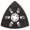 Шліфувальний підошва трикутна GRAPHITE, для багатофункціонального інструменту, на липучці, тип DELTA, 83x83x83мм, 1шт - 2