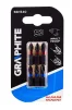 Біти GRAPHITE 1/4", ударні, PH,PZ, 25мм, сталь S2, набір 6шт - 2