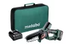Пила ланцюгова акумуляторна Metabo MS 18 LTX 15 18В 1х2А·год шина 15см 5м/сек 2кг - 1